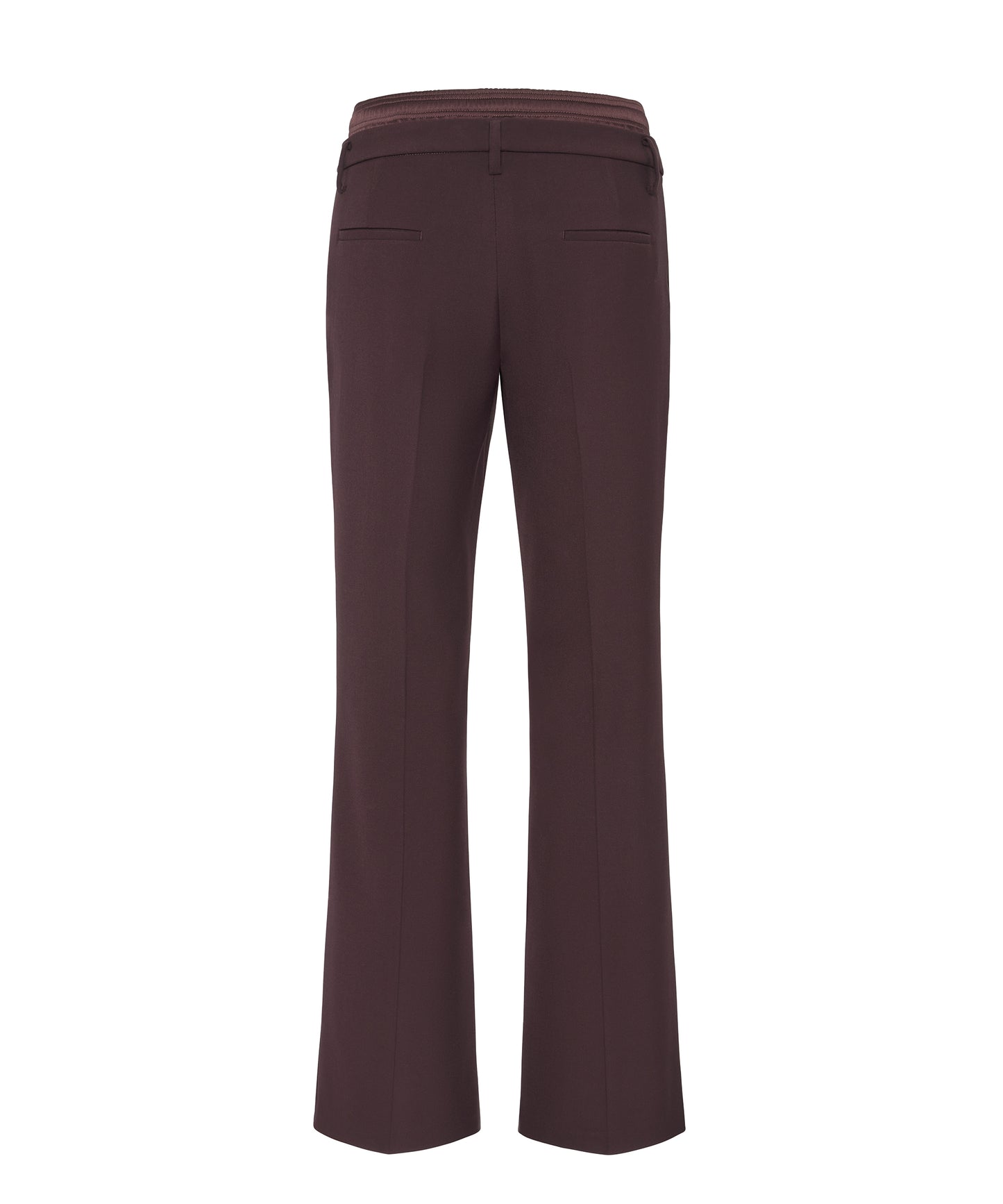 Double waist pants Fawn