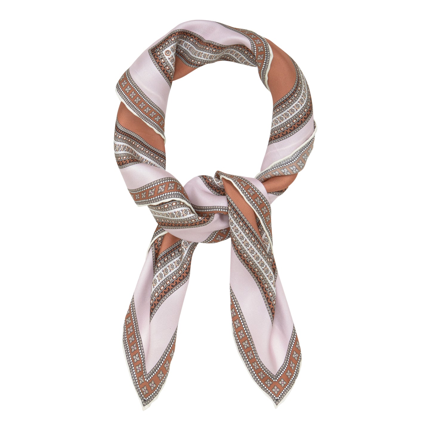 Printed silk scarf - BAZIS