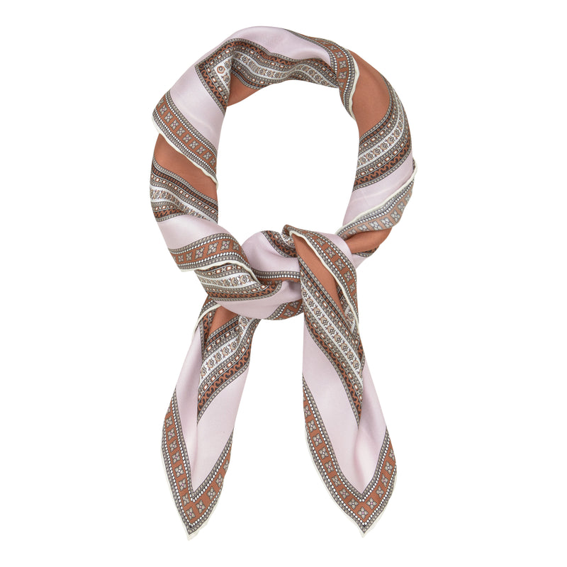 Printed silk scarf - BAZIS