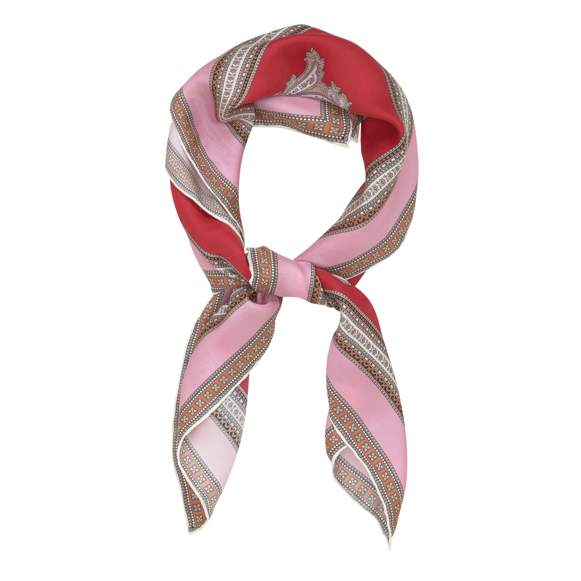 Printed silk scarf - BAZIS