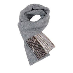 Scarf with sequins - BAZIS