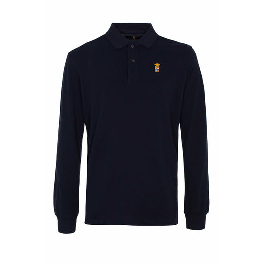 BASIC LONG SLEEVE POLO SHIRT