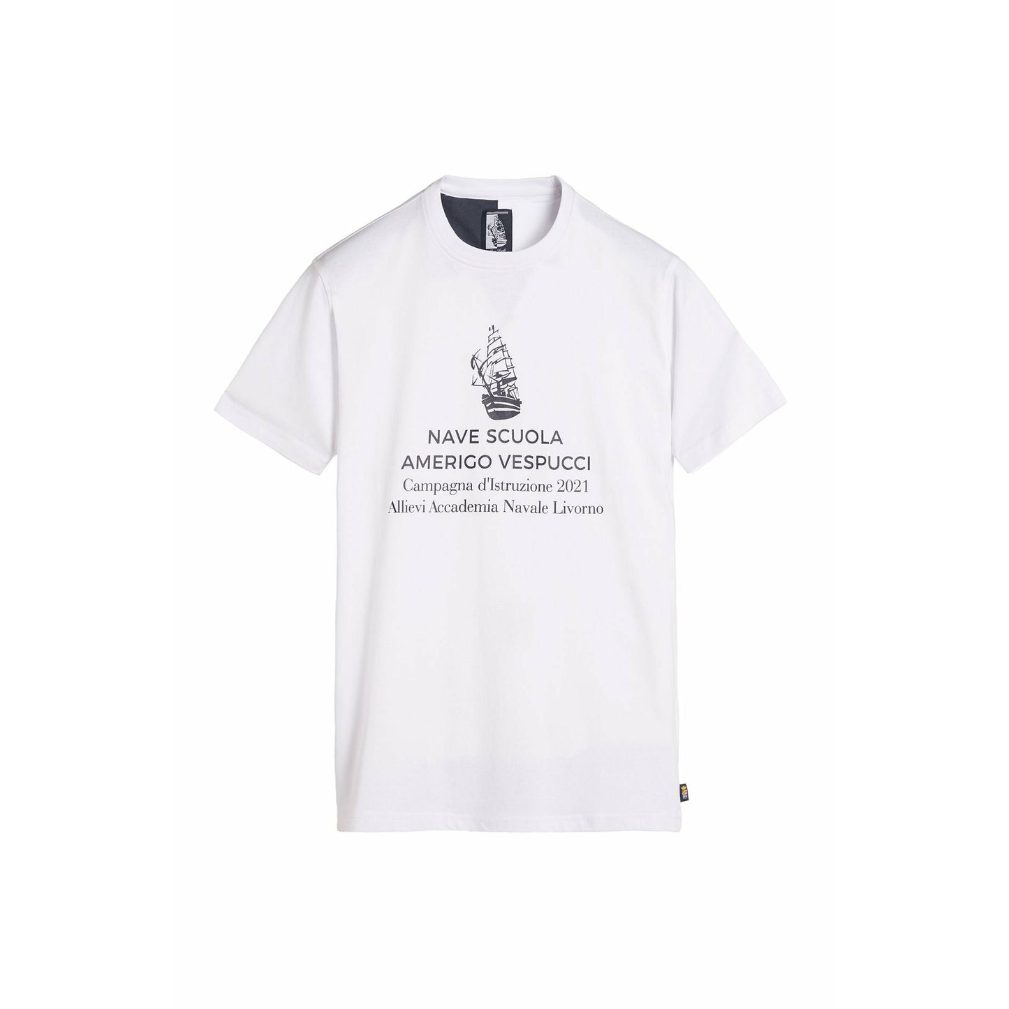 ROUND-NECK T-SHIRT NAVE SCUOLA AMERIGO VESPUCCI