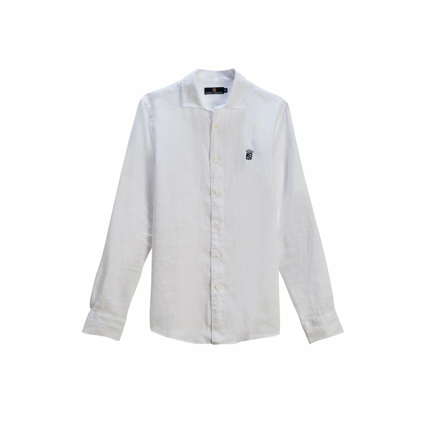 Pure linen long sleeve shirt