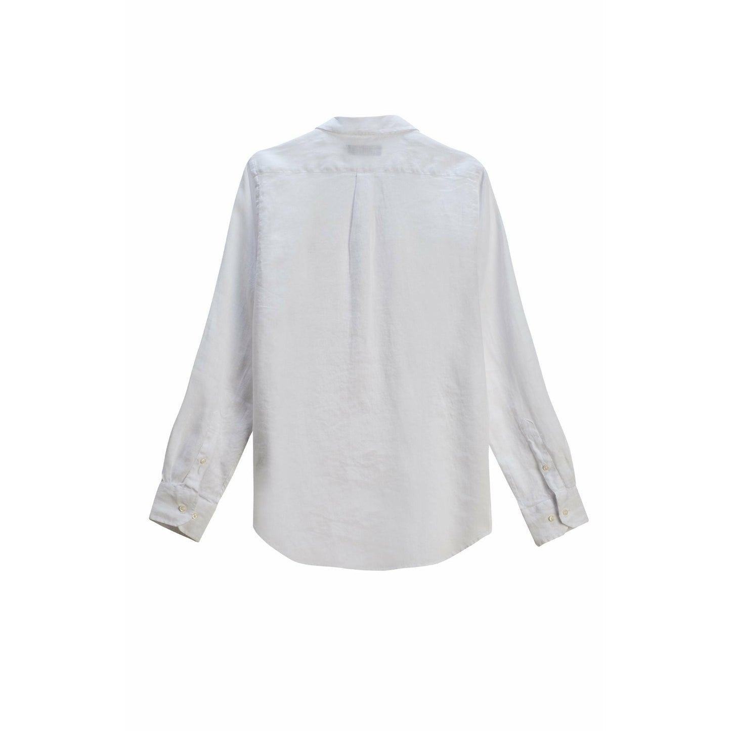 Pure linen long sleeve shirt