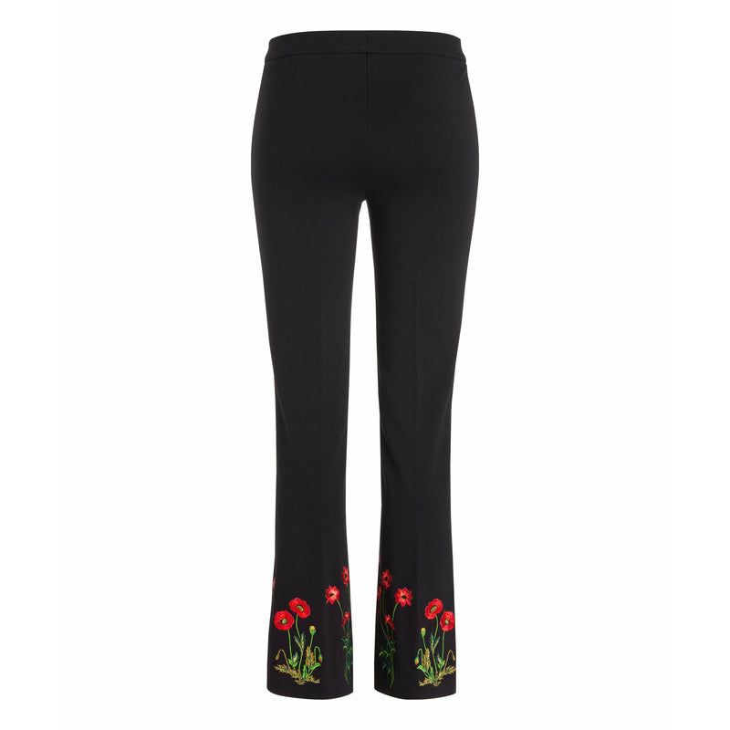 Lady pants with flowers - BAZIS