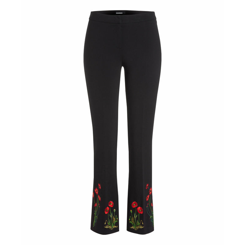 Lady pants with flowers - BAZIS