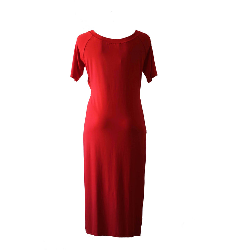 Red long dress - BAZIS