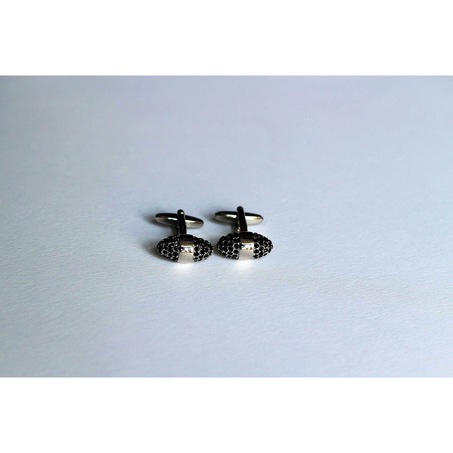 Black cufflinks - BAZIS