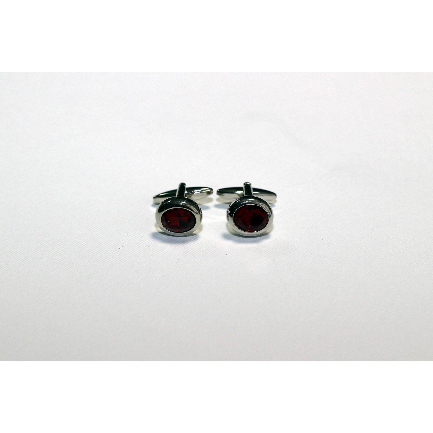 Red cufflinks - BAZIS