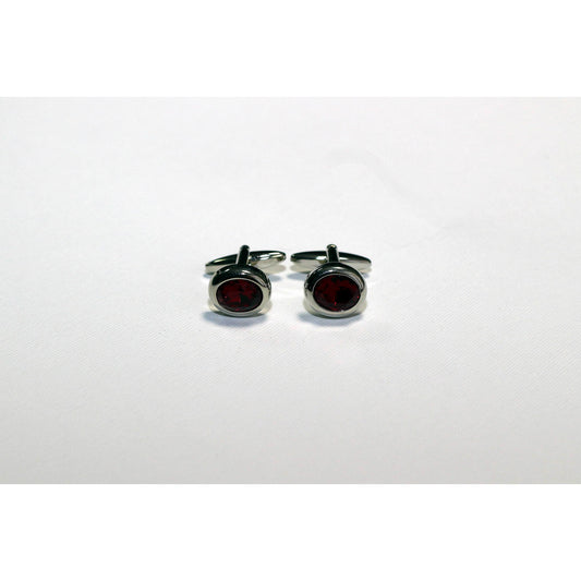 Red cufflinks - BAZIS