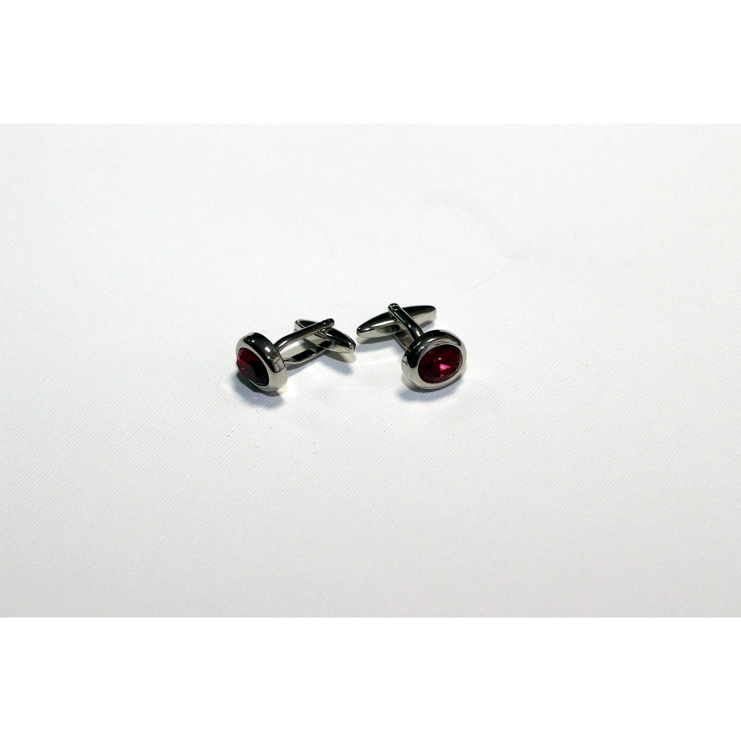 Red cufflinks - BAZIS