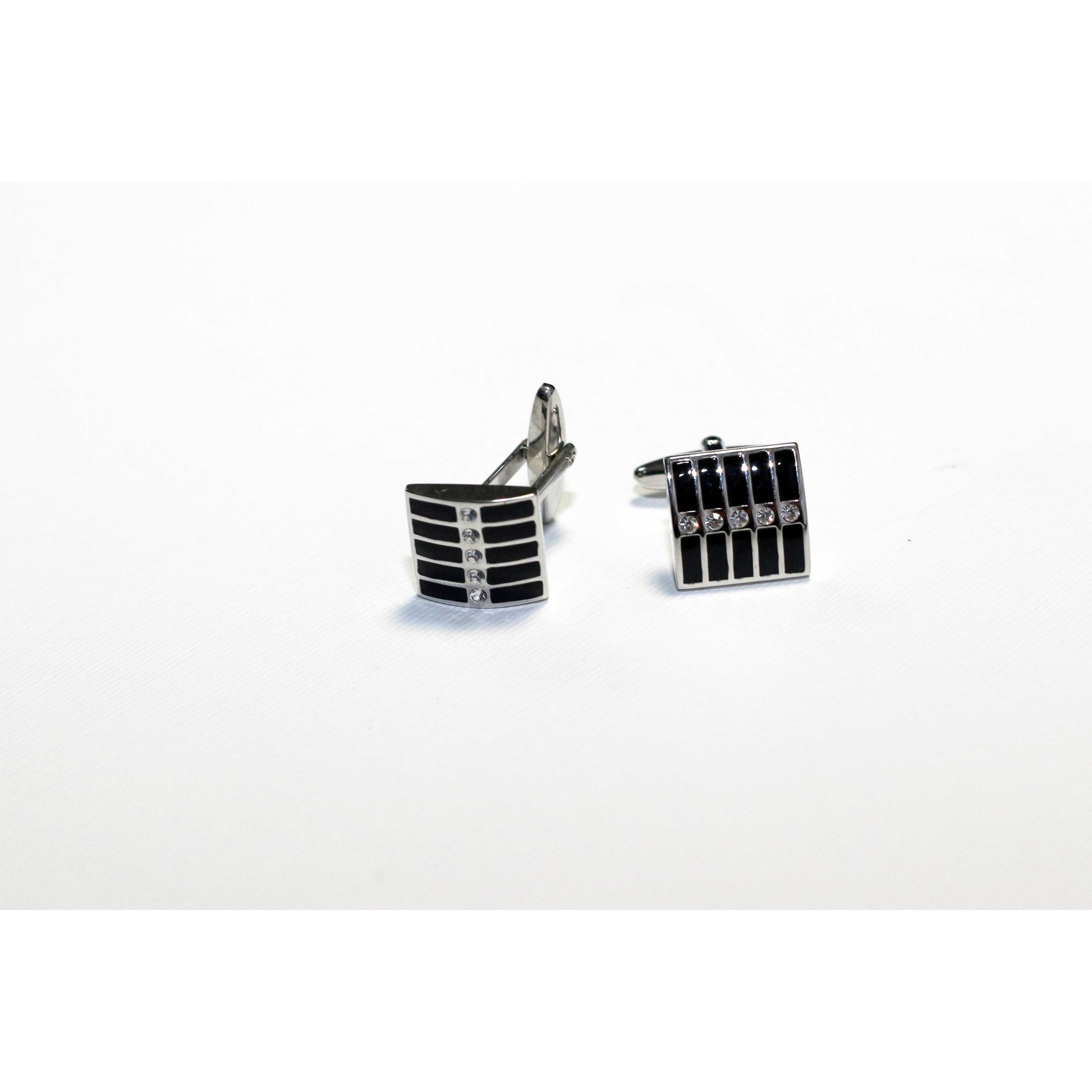 Striped cufflinks - BAZIS