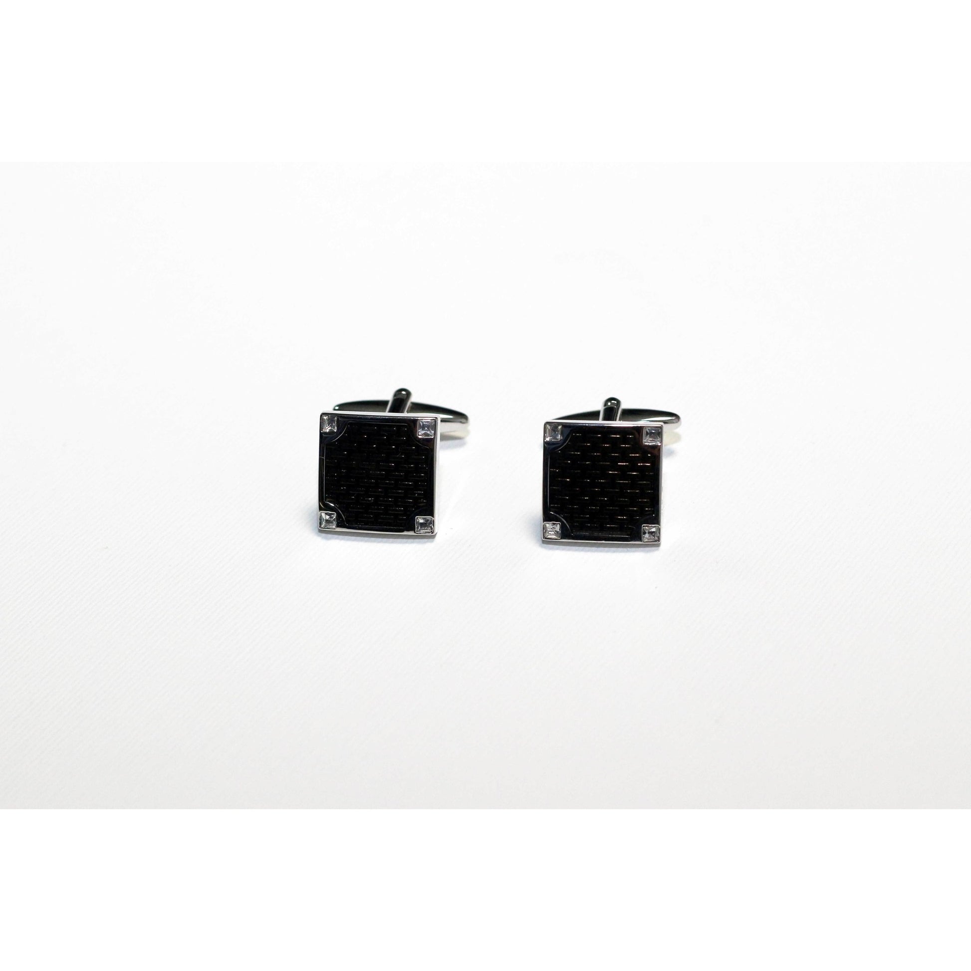 Black cufflinks - BAZIS