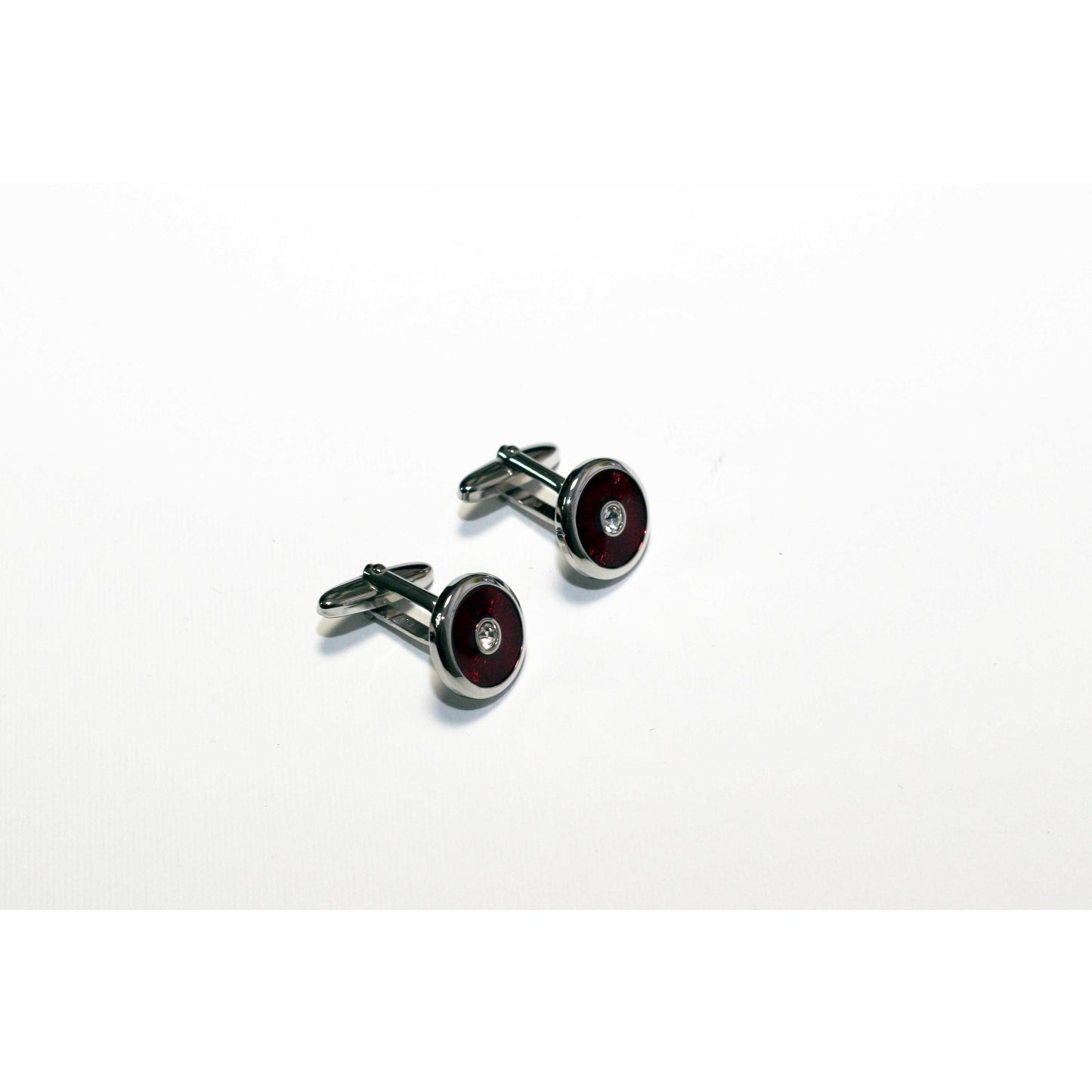 Red cufflinks - BAZIS