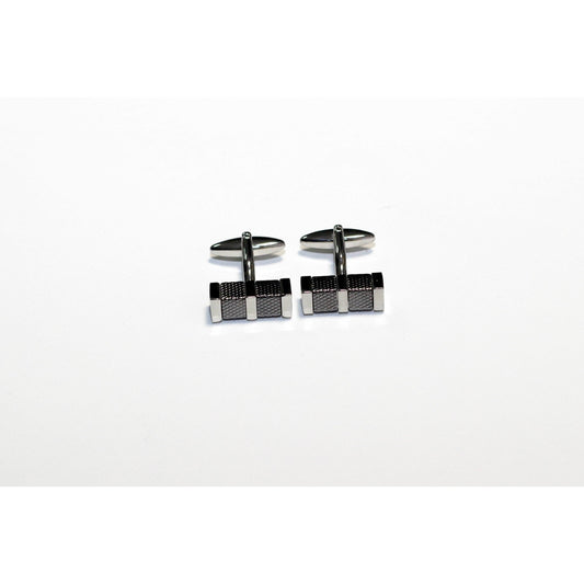 Black cufflinks - BAZIS