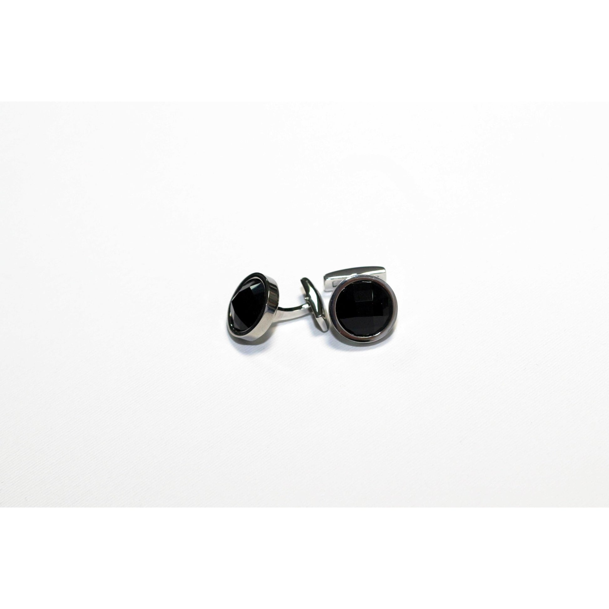 Black cufflinks - BAZIS