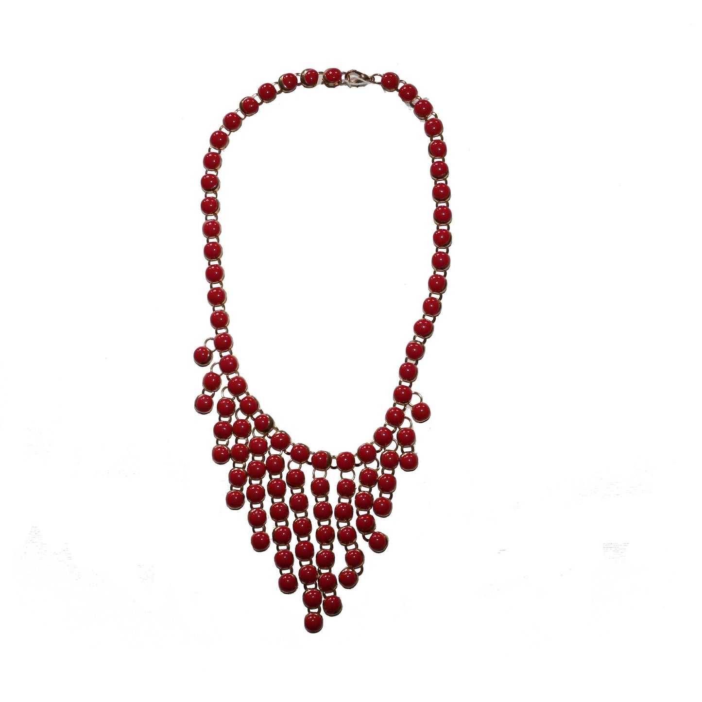 Red necklace - BAZIS