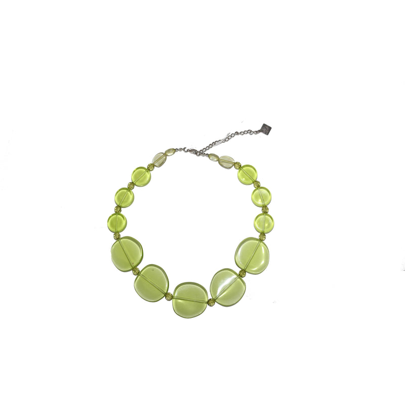 Light green necklace - BAZIS