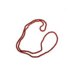 Red pearl necklace - BAZIS